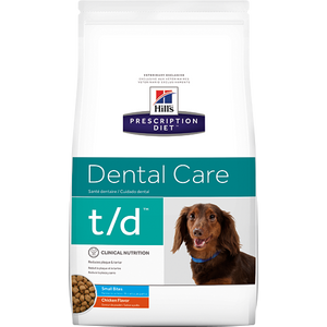 Hills Prescription Diet T/D Small Bite Chicken Dry Dog Food