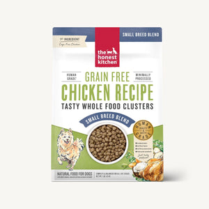 Honest Kitchen Whole Food Clusters Grain Free Small Breed Chicken Recipe Dry Dog Food