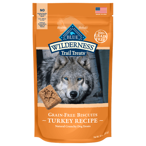 Blue Buffalo Wilderness Trail Gran Free Dog Treats, Choose Your Flavor, 10-oz pkg