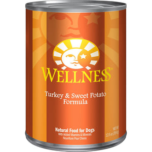 Wellness Turkey & Sweet Potato Wet Dog Food