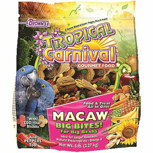 Browns Tropical Carnival Macaw