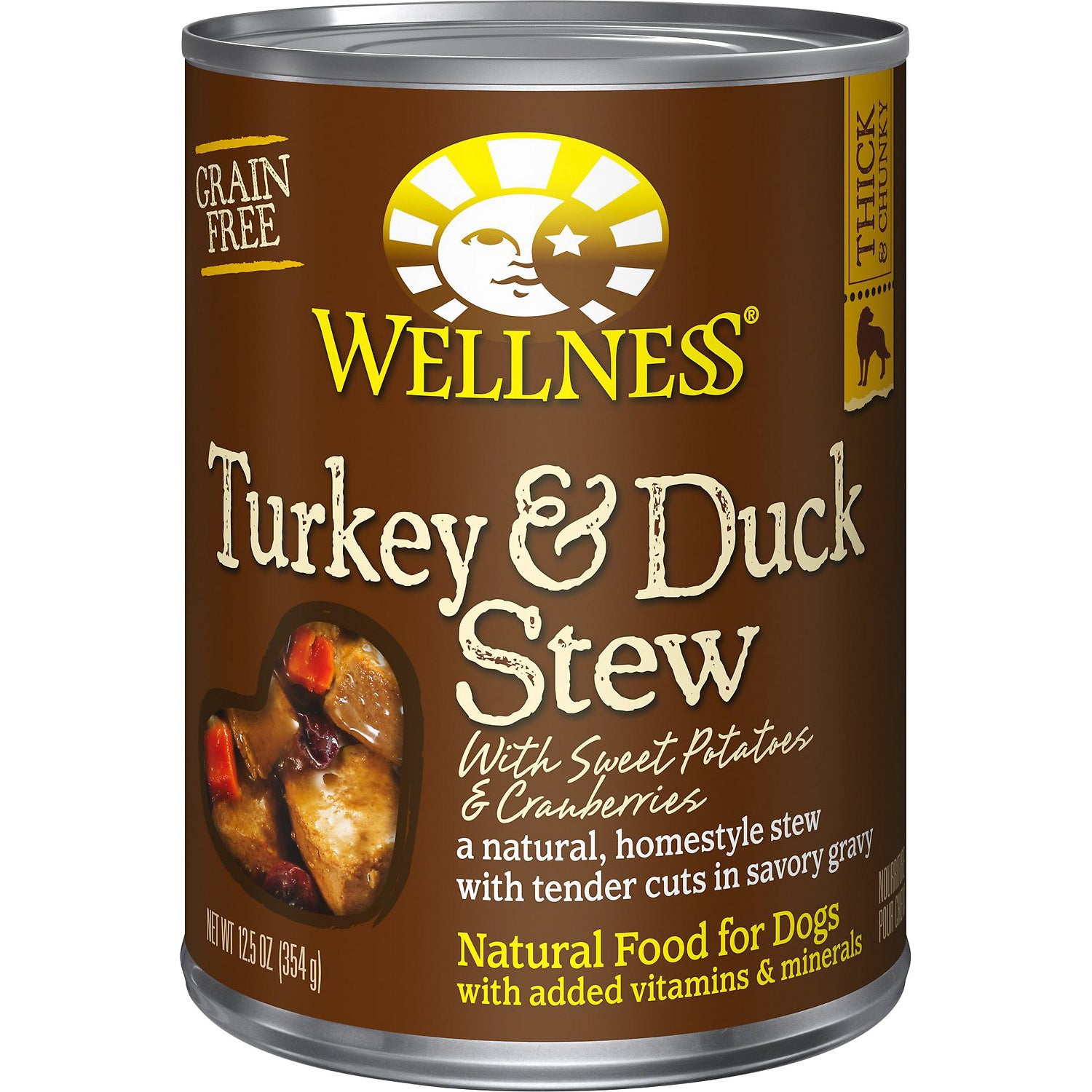 Wellness Turkey & Duck Stew Wet Dog Food