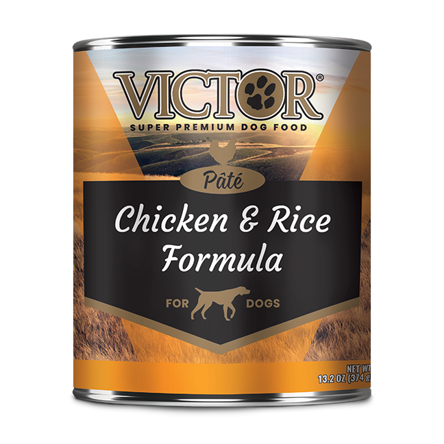 Victor Chicken & Rice Formula Pate Wet Dog Food