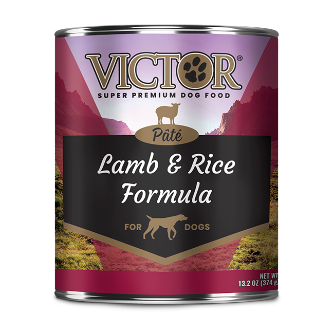 Victor Lamb & Rice Pate Formula Wet Dog Food