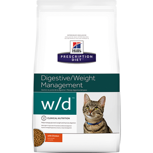 Hills Prescription Diet W/D Chicken Dry Cat Food
