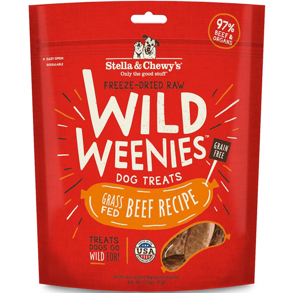 Stella & Chewy's Freeze Dried Wild Weenies Beef Dog Food