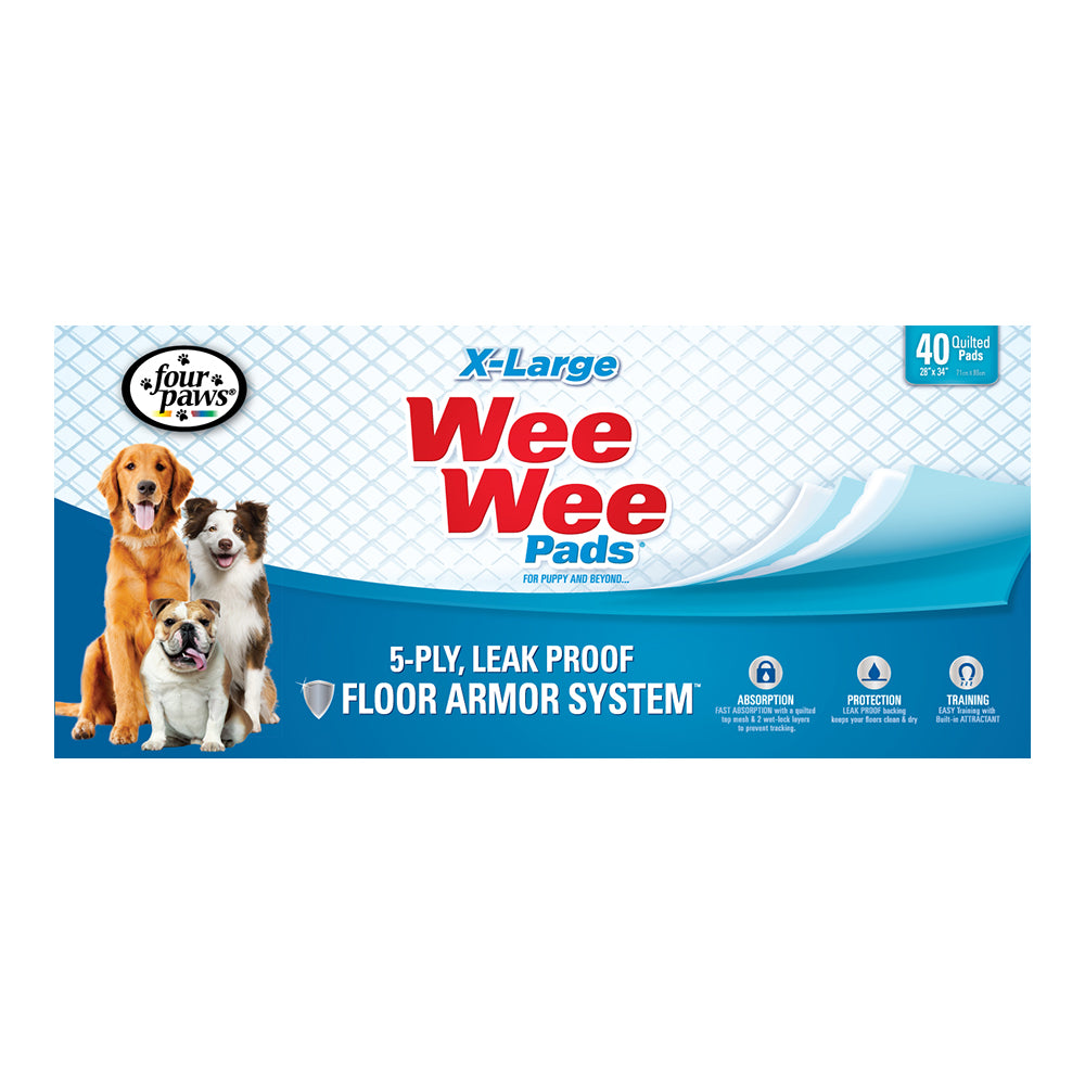 Four Paws Wee-Wee Pads X-Large 40 ct.
