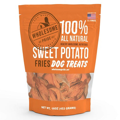 Wholesome Pride Sweet Potato Fries Dog Treats