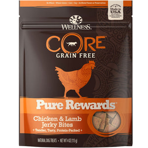 Wellness Core 4 oz. Pure Rewards Chicken/Lamb Jerky