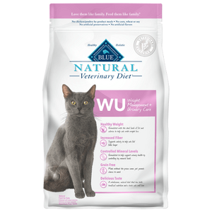 Blue Buffalo Veterinary Diet WU Weight Management + Urinary Care Dry Cat Food