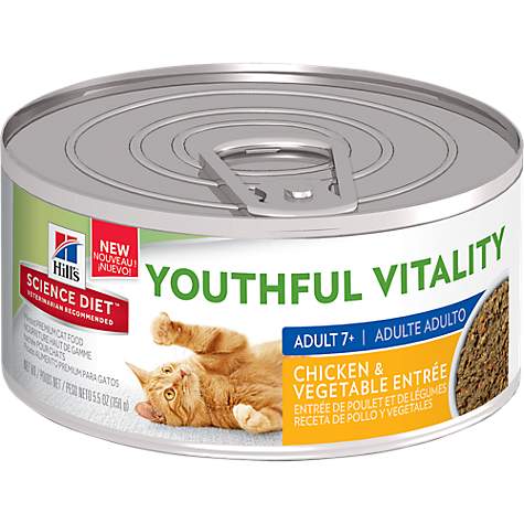 Science Diet 3 oz. case Cat Youthful Vitality Chicken
